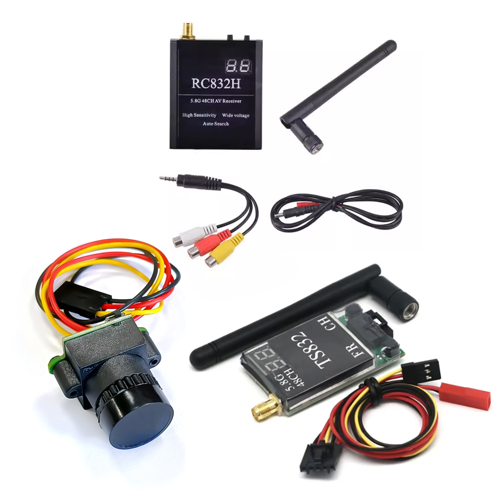 Penerima TS832 + RC832 + Kamer - Drone Racing Motor ulasan dan harga